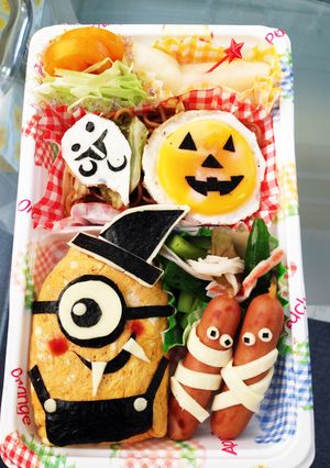 ミニオンのハロウィン弁当★-レシピのメイン写真
