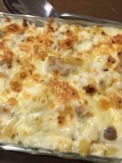 簡単ホワイトソースで!チキングラタン-レシピのメイン写真