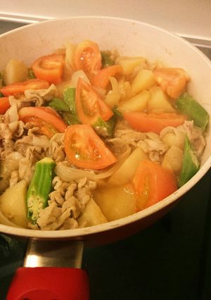 トマト肉じゃが~覚書用-レシピのメイン写真