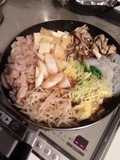 フライパンですき焼き-レシピのメイン写真