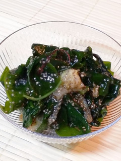 プチとろ食感♡チアシードの麺つゆ海藻和え-レシピのメイン写真