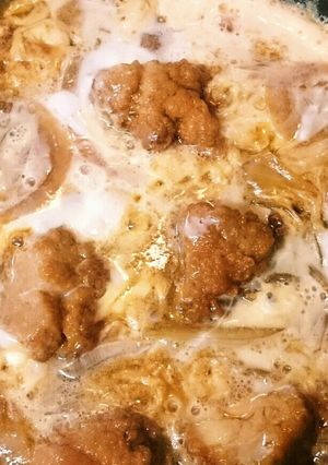 から揚げ♪親子丼♪ランチやお夜食に‼-レシピのメイン写真