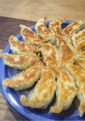 高野豆腐と海老の焼き餃子-レシピのメイン写真