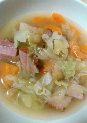 ごろっとベーコンの野菜スープ-レシピのメイン写真