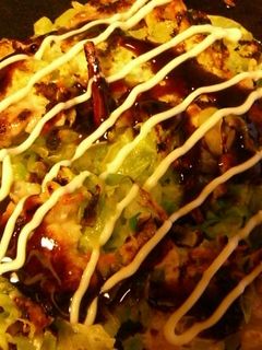 昔ながらの懐かし~い、お好み焼き!-レシピのメイン写真