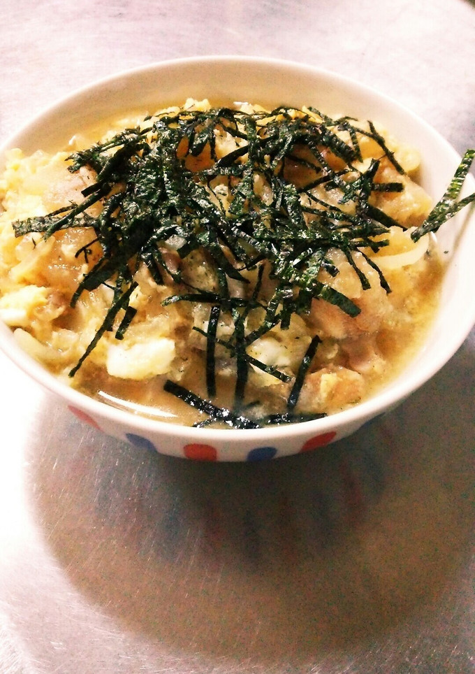 残りからあげで親子丼風♪-レシピのメイン写真