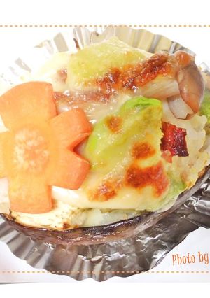 冷ご飯♡酒粕入りアボカドドリアココット-レシピのメイン写真