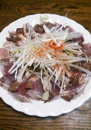 ブリ(ワラサ)のタタキ-レシピのメイン写真