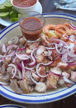 魚介セビチェの美味しさ！-レシピのメイン写真