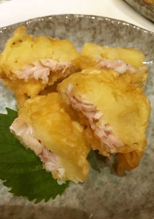 タイとマヨポテトの天ぷら-レシピのメイン写真