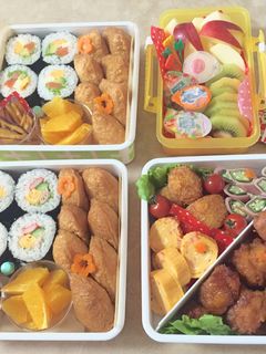 巻き寿司&いなり寿司 弁当-レシピのメイン写真