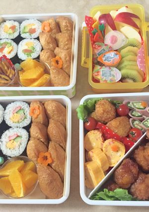 巻き寿司&いなり寿司 弁当-レシピのメイン写真