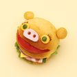 HBでブタのちぎりパン・サンドイッチ