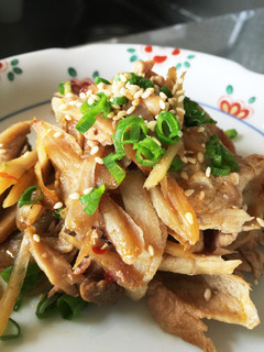 焼かない豚肉ごぼう*ゴボウ一袋使い切り-レシピのメイン写真