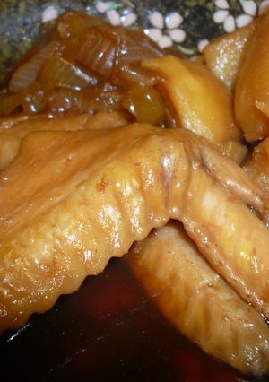 とろりん♥鍋まかせの手羽先煮-レシピのメイン写真