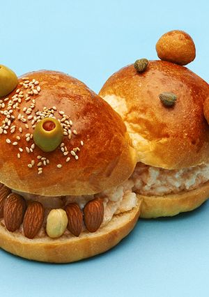 HBでカバのタラモサラダバーガー-レシピのメイン写真