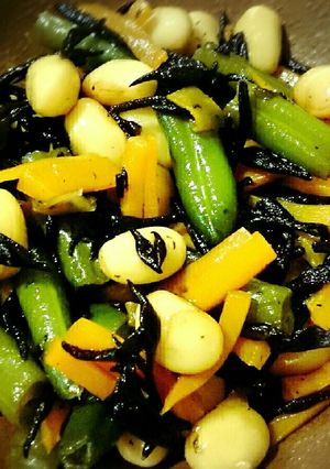 豆とひじきのサッパリ煮-レシピのメイン写真