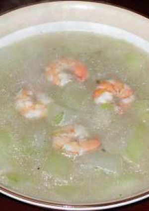 冬瓜蝦湯｜冬瓜と海老のスープ-レシピのメイン写真