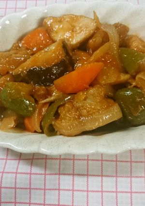 唐揚げリメイク＊酢鶏-レシピのメイン写真
