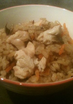 鶏大根の煮汁de鶏むね肉の炊き込みご飯-レシピのメイン写真