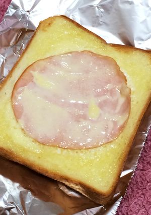 簡単!上手い!ハムマヨトースト-レシピのメイン写真