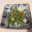 簡単おくらの白だし胡麻和え