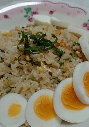 梅しそチャーハン-レシピのメイン写真