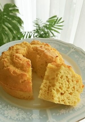 高野豆腐でノンオイル・ハニーケーキ♪-レシピのメイン写真