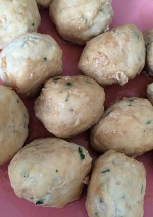 大葉の甘辛鶏だんご-レシピのメイン写真