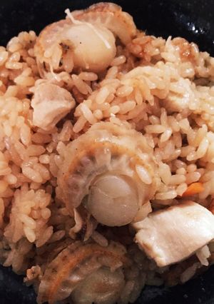 そばつゆで簡単炊き込みごはん-レシピのメイン写真