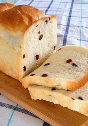 HBで簡単レーズン食パン-レシピのメイン写真