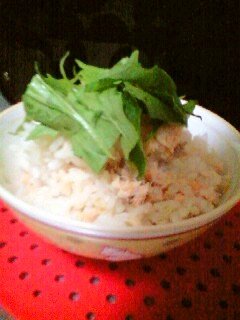 わさびde炊き込みご飯(鮭)-レシピのメイン写真