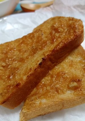 こんがりサクッな甘味噌トースト-レシピのメイン写真