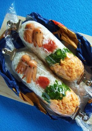 小さなお弁当☆スティックおにぎり！-レシピのメイン写真