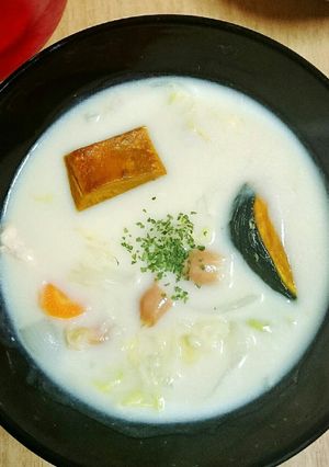 ほっこり♪根菜とキャベツのシチュー-レシピのメイン写真