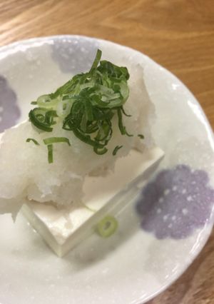 大根おろしオニもりの冷奴-レシピのメイン写真