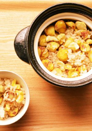 農家のレシピ栗ごはん-レシピのメイン写真