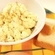 豆腐のオリーブオイル炒めonトースト