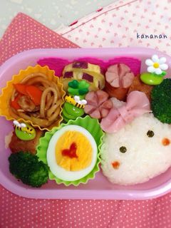 ほっぺちゃん お弁当 幼稚園-レシピのメイン写真