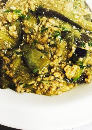 茄子のそぼろ煮*中華味-レシピのメイン写真