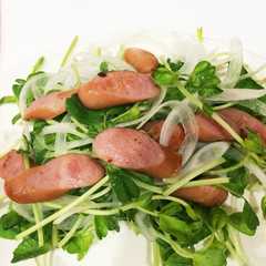 簡単！あっさり豆苗サラダ-レシピのメイン写真