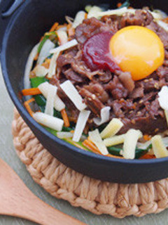 手抜きビビンバ-レシピのメイン写真