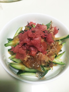 キュウリの梅肉のせ★-レシピのメイン写真