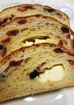 ４種のベリーとクリームチーズのハードパン-レシピのメイン写真