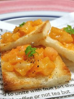 えび焼売で えびパン風トースト-レシピのメイン写真