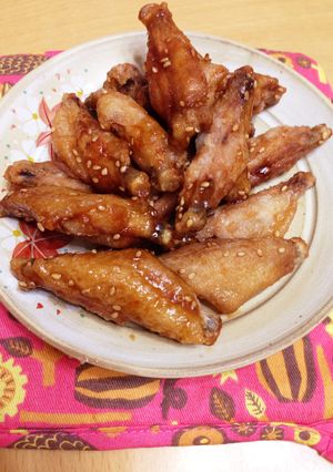 手羽中甘辛揚げ-レシピのメイン写真