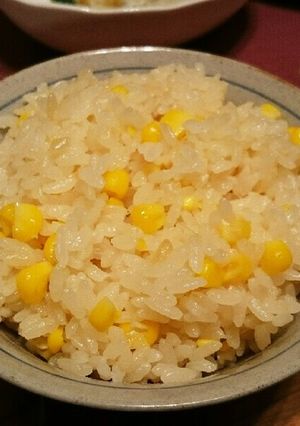 簡単＊止まらない！トウモロコシご飯-レシピのメイン写真