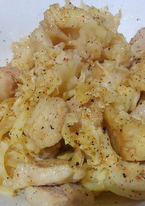 花びらたけ豚とろスパイス炒め-レシピのメイン写真