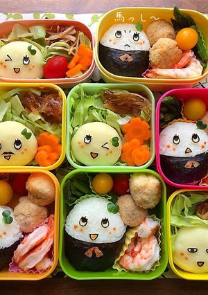 ふなっしーキャラ弁-レシピのメイン写真