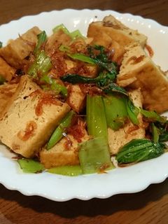 チンゲン菜と干しエビの炒め物-レシピのメイン写真